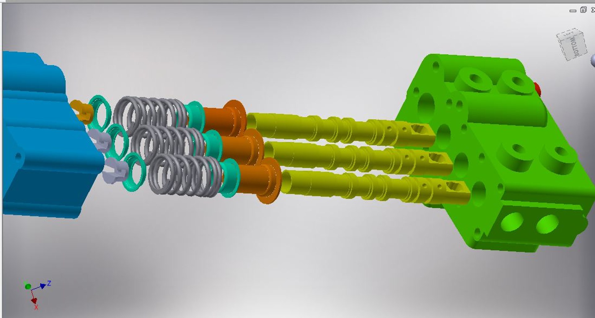 Hydraulic Control Valve Model - Turbosquid 1261981