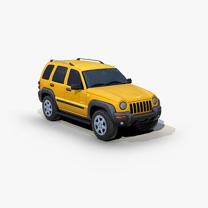 3D model jeep liberty suv