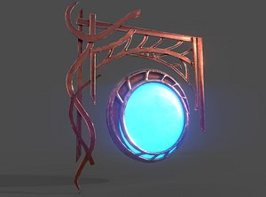 3D fantasy gong