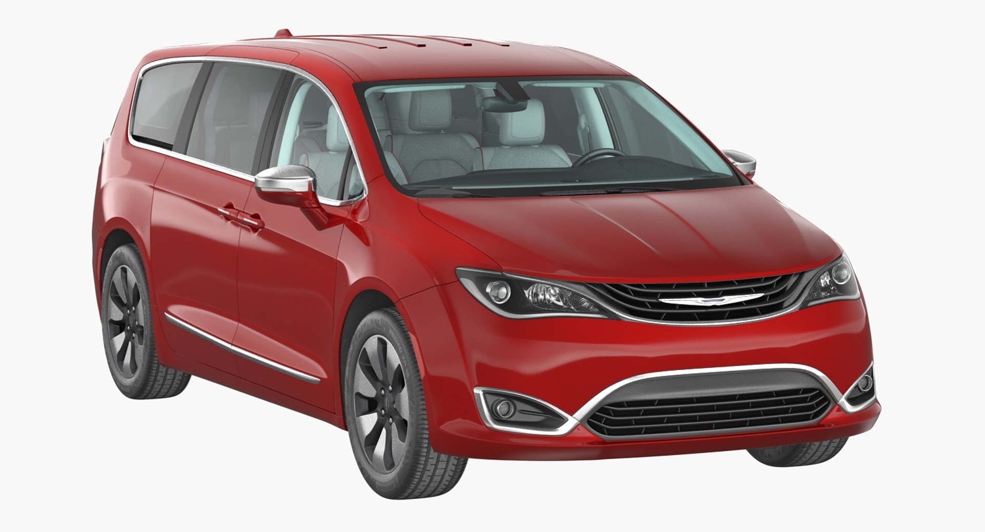 Chrysler Pacifica 3D model preview