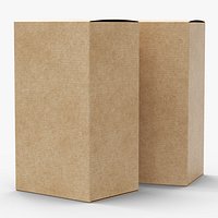 Eco Cardboard Packaging Case Brown