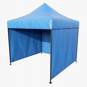 3D Tent 17 with PBR 4K