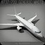 737-700 generic white plane 3d lwo