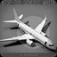 737-700 generic white plane 3d lwo