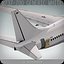 737-700 generic white plane 3d lwo