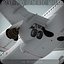 737-700 generic white plane 3d lwo