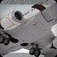 737-700 generic white plane 3d lwo