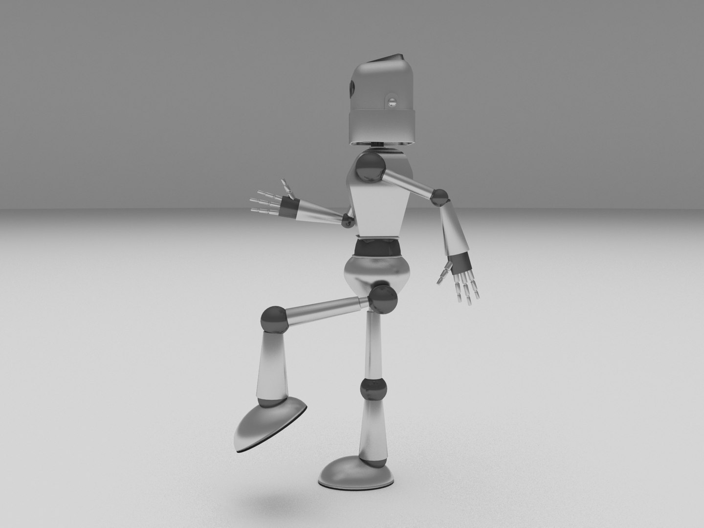 Humanoid Robot 3D Model - TurboSquid 1300492