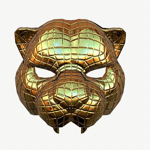 Squid game Tiger mask VIP 3D model
