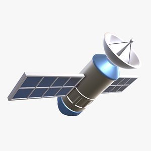 Simple Satellite Model 3D model