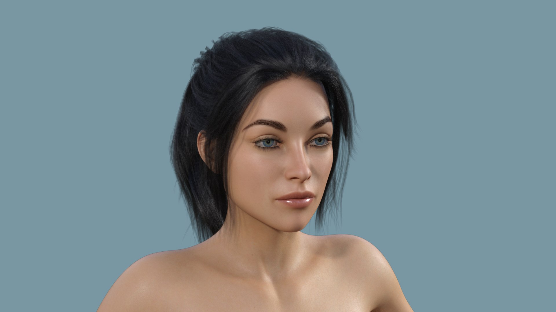 3d Realistic Female Character 14 Turbosquid 1826271