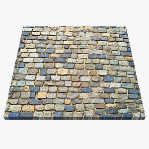 Old Bridge Masonry 01 Solid state 3D