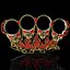 Jewelry 3D Badass Gothic Skull Ring Pair Design Model 3D print model