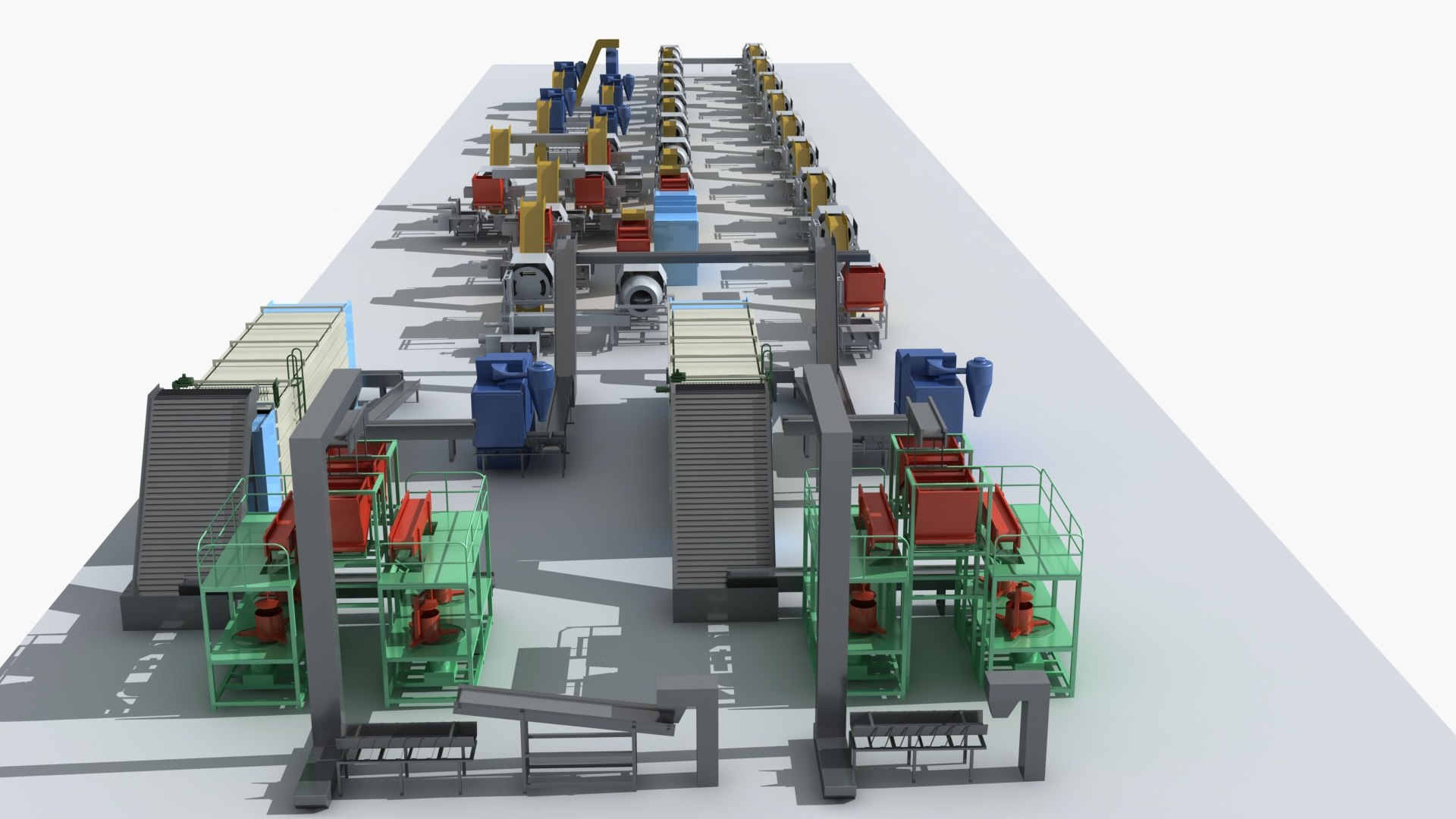 3D Industrial Equipment 5-Tea Assembly Production Line - TurboSquid 2163206