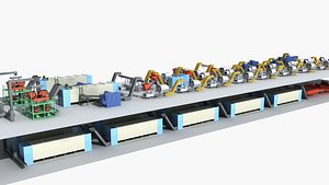 Industrial Equipment 5-Tea Assembly Production Line