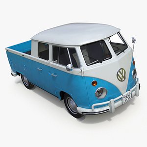 Volkswagen Type 2 Pickup 3D model