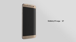3d model samsung s7 edge