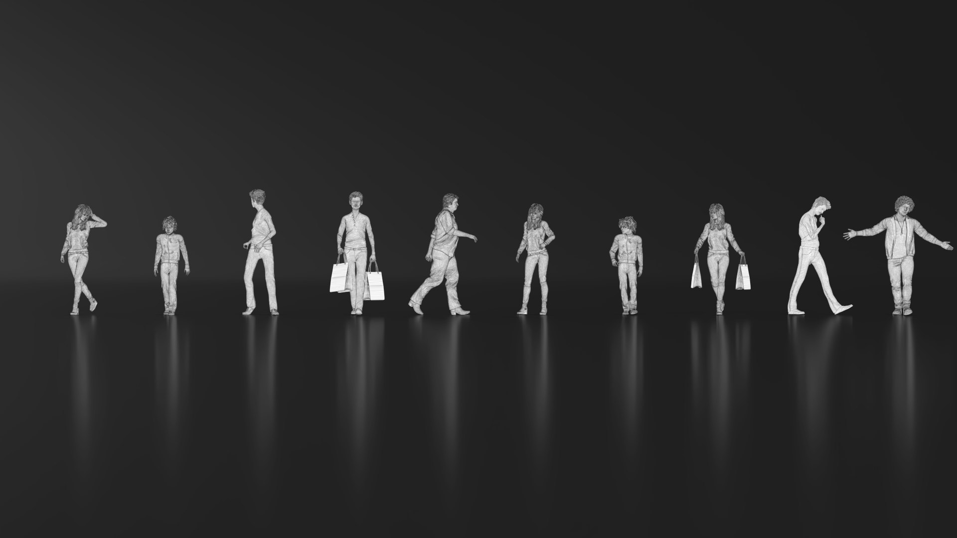 3D HD People 20 Walking Model - TurboSquid 2216084