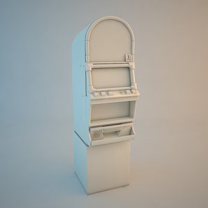 3d las vegas slot machine model