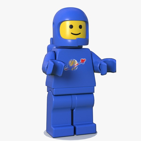 reporte terremoto Contabilidad modelo 3d Aparejado - Benny The Spaceman Lego Movie - TurboSquid 1726982