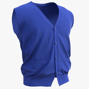 3D Man and Woman in Cardigan 66 model