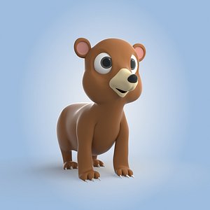 Cartoon Bear 3D model