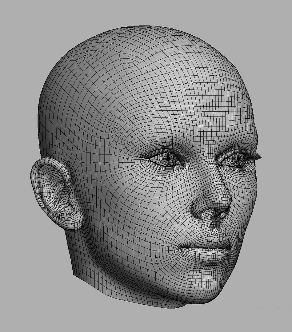 3D Scarlett Johansson Head Model - TurboSquid 1791998