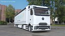 Mercedes eActros 600 Electric Truck With Trailer 2024 White