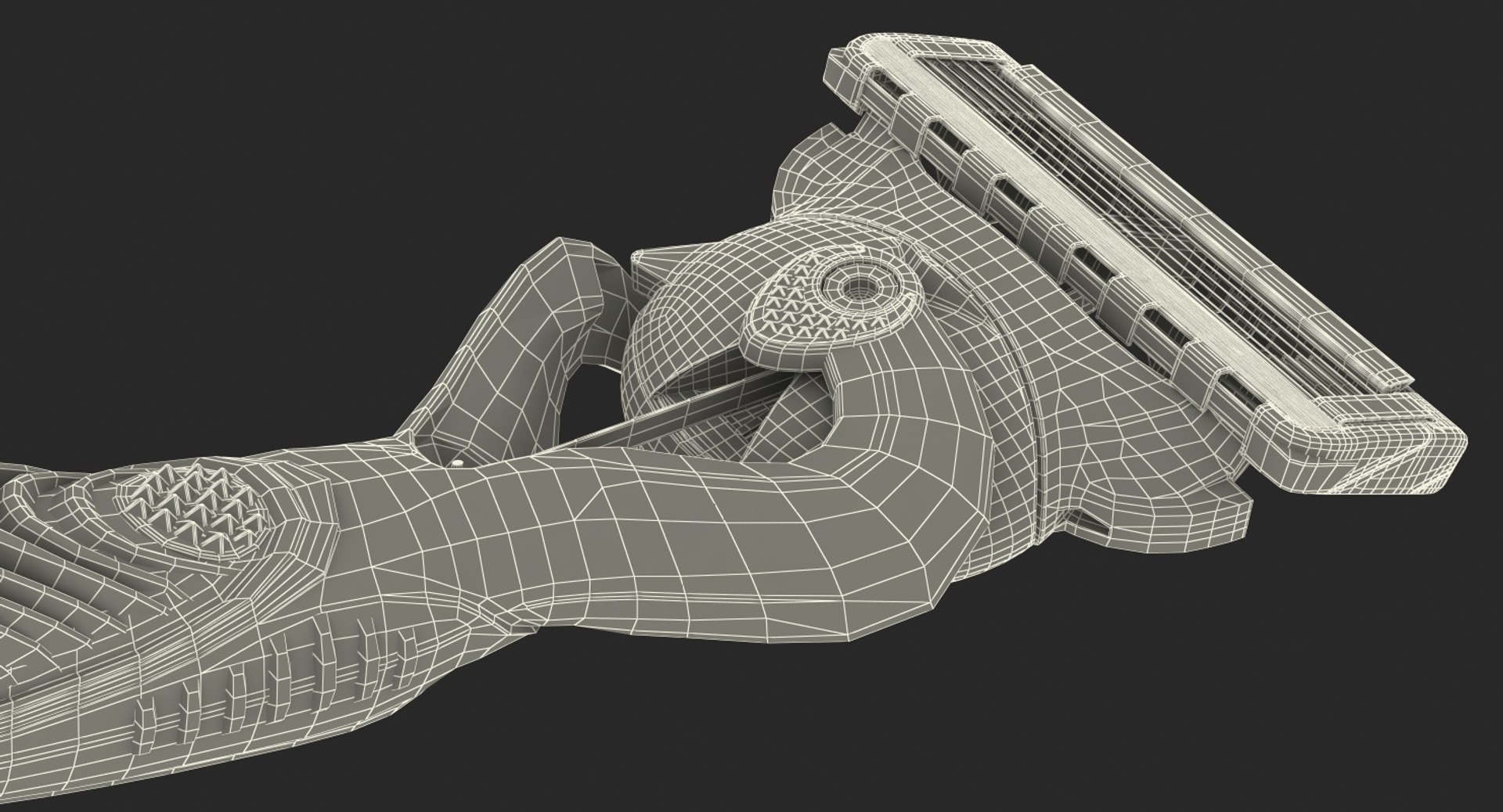 3D Shaving Razor Stand - TurboSquid 1382605