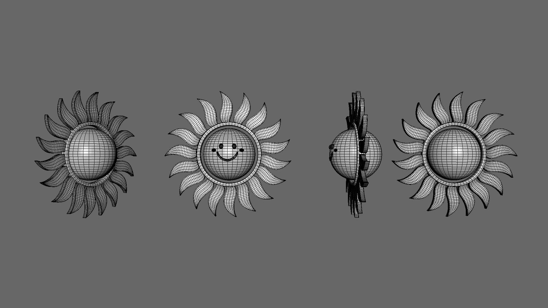 Prop92 Sun 3D Model - TurboSquid 2259467