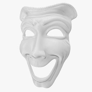 comedy theatre mask model