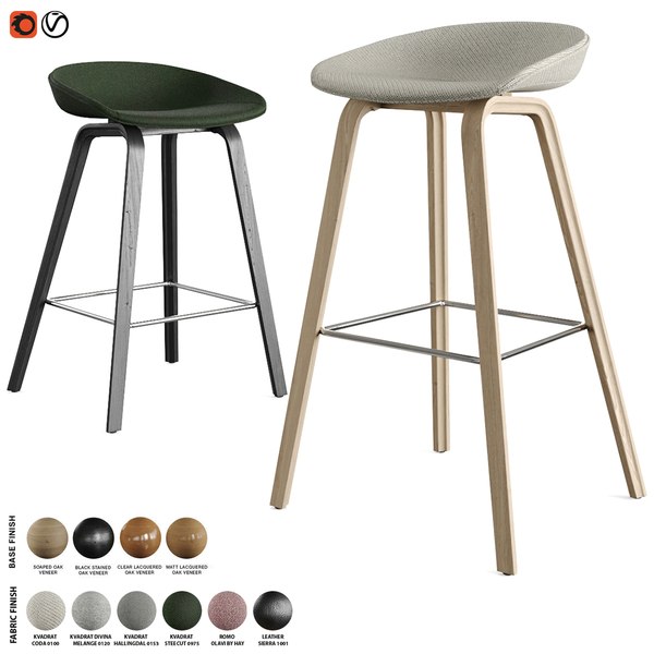 3D hay - stool barstool - TurboSquid 1652357