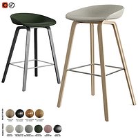 Hay - About A Stool Barstool and Counter Stool AAS 33
