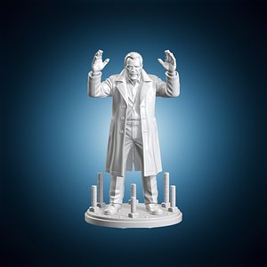 3D Heisenberg Figure 3D Print Model Fan Art