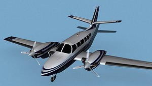 3D Cessna F406 Caravan II V09