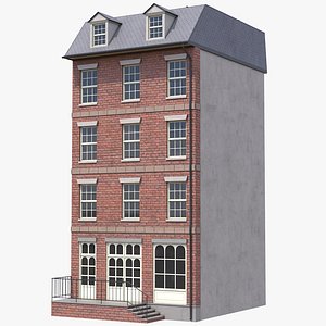 Apartment Building 6 PBR