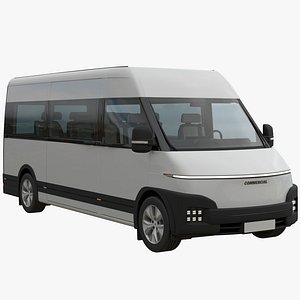 3D Generic Commercial MINIBUS Prototype 2