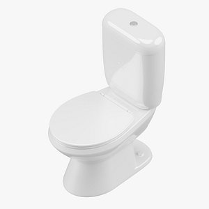 3D Simple Toilet
