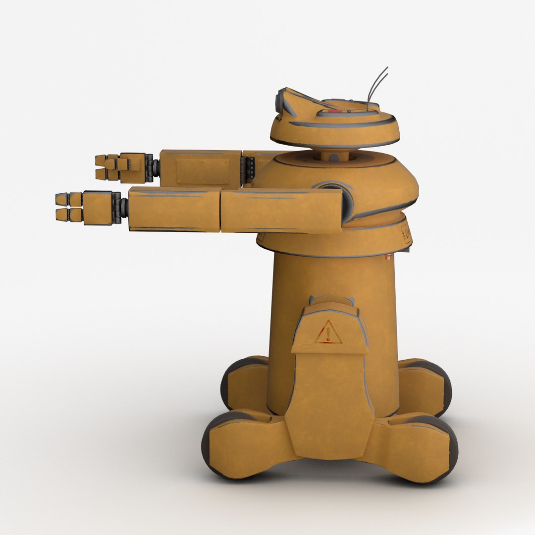 3D Robot Bot Model - TurboSquid 1155625