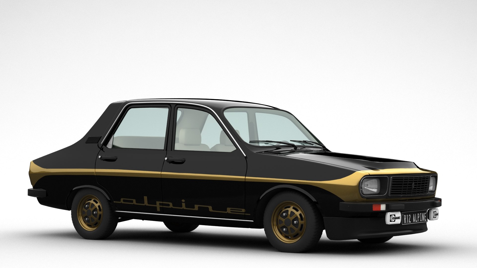 Renault 12 Alpine 3D Model - TurboSquid 2011009