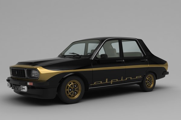 modelo 3d Renault 12 Alpine - TurboSquid 2011009
