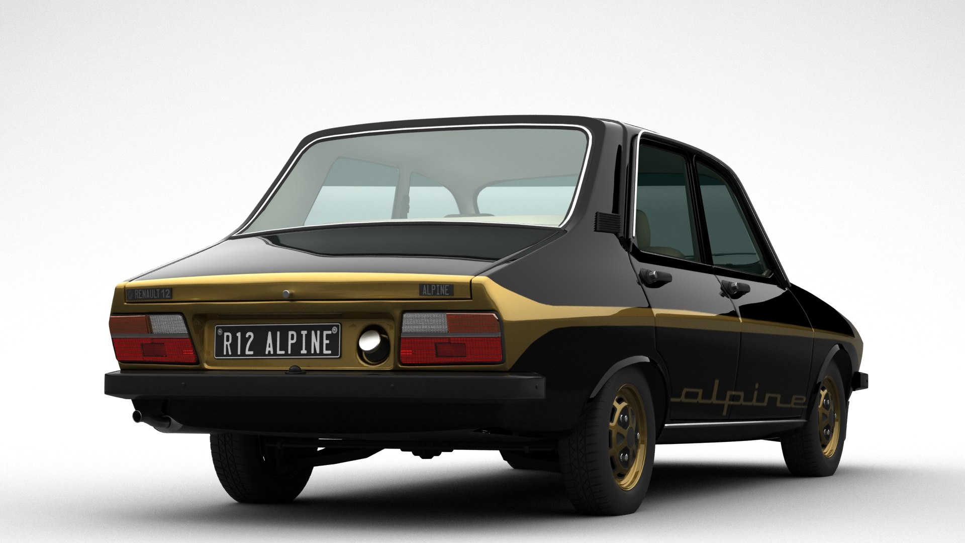 Renault 12 Alpine 3D Model - TurboSquid 2011009