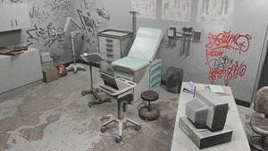 Abandoned Exam Room 3D model