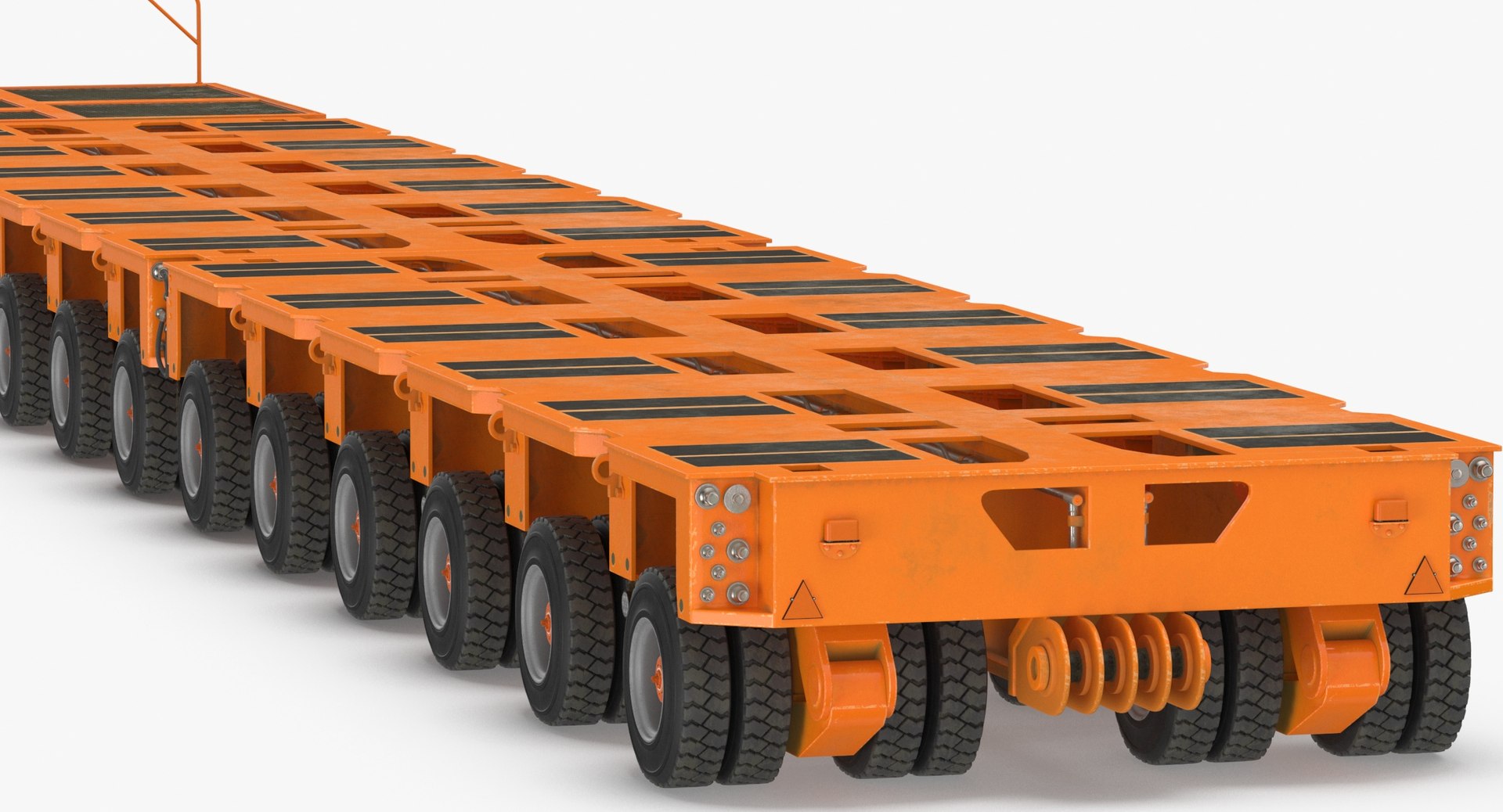 12 Axle Lines Modular 3D Model TurboSquid 1709527