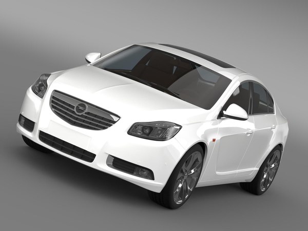 3d opel insignia turbo 2008-13