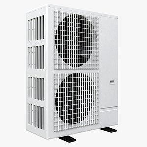 3D Air Heat Pump model