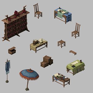 3D model architecture - city book