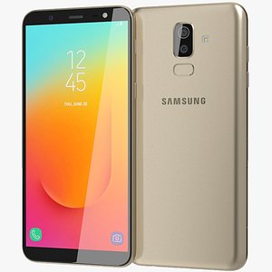 3D realistic samsung galaxy j8