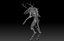 Escultura de Criatura Wendigo