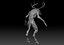 Escultura de Criatura Wendigo
